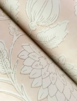 Chesapeake Wildflower Vadouvan Wallpaper - Blush