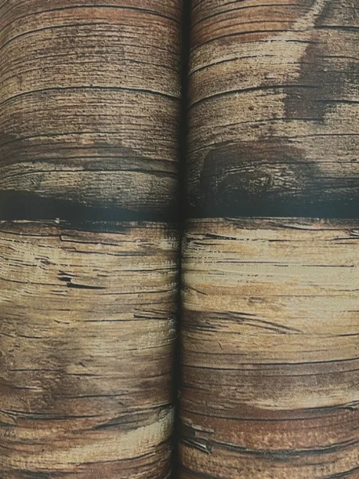 Chesapeake Yellowstone Bunkhouse Wallpaper - Mahogany