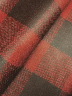 Chesapeake Yellowstone Lumberjack Wallpaper - Maroon