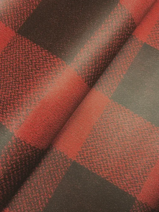 Chesapeake Yellowstone Lumberjack Wallpaper - Maroon
