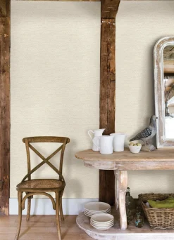 Chesapeake Yellowstone Plaited Grass Wallpaper - Cream