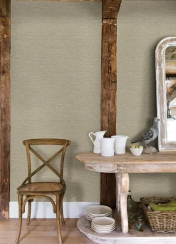 Chesapeake Yellowstone Plaited Grass Wallpaper - Sage