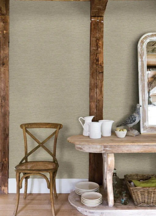 Chesapeake Yellowstone Plaited Grass Wallpaper - Sage