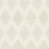 Chesapeake Yellowstone Stitched Heirloom Wallpaper - White