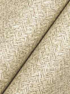 Chesapeake Yellowstone Woven Basket Wallpaper - Khaki