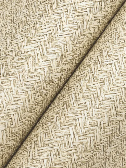 Chesapeake Yellowstone Woven Basket Wallpaper - Khaki