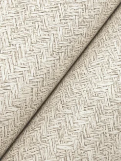 Chesapeake Yellowstone Woven Basket Wallpaper - Wheat