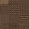 Cole & Son Fornasetti Senza Tempo II Geometrico Wallpaper - Black & Gold
