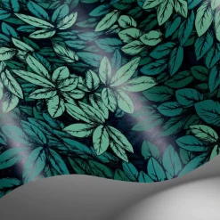 Cole & Son Fornasetti Senza Tempo II Foglie E Civette Wallpaper - Viridian