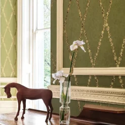 Cole & Son Fornasetti Senza Tempo II Cammei Wallpaper - Olive