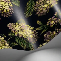 Cole & Son Fornasetti Senza Tempo II Ramo Di Ortensia Wallpaper - Ink