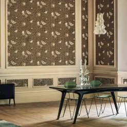 Cole & Son Fornasetti Senza Tempo II Frutta E Geometrico Wallpaper - Gold