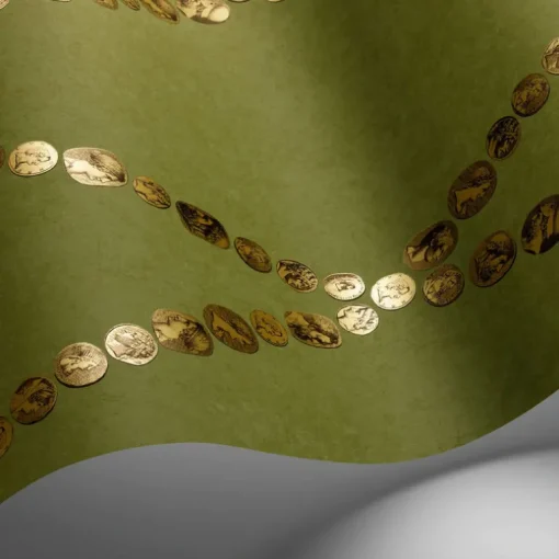 Cole & Son Fornasetti Senza Tempo II Cammei Wallpaper - Olive