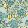 Cole & Son Frutto Proibito Wallpaper - Seafoam & Lemon
