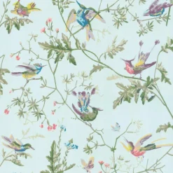 Cole & Son Hummingbirds Wallpaper - Light Blue