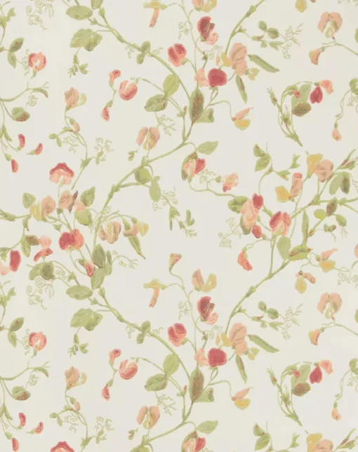 Cole & Son Sweet Pea Wallpaper - Pink