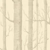 Cole & Son Woods Wallpaper - Beige & Cream