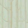 Cole & Son Woods Wallpaper - Green & Gold
