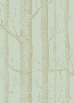 Cole & Son Woods Wallpaper - Green & Gold