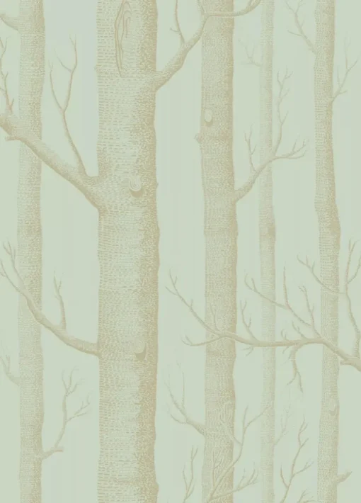Cole & Son Woods Wallpaper - Green & Gold