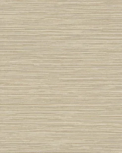 Color Digest Ramie Weave Wallpaper - Tan