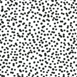 Confetti Dots Peel & Stick Wallpaper - Black & White
