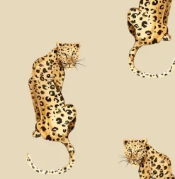 Daisy Bennett Leopard King Peel & Stick Wallpaper - Pale Oak