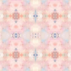 Daisy Bennett West Boulevard Collection Kaleidoscope Wallpaper - Pink