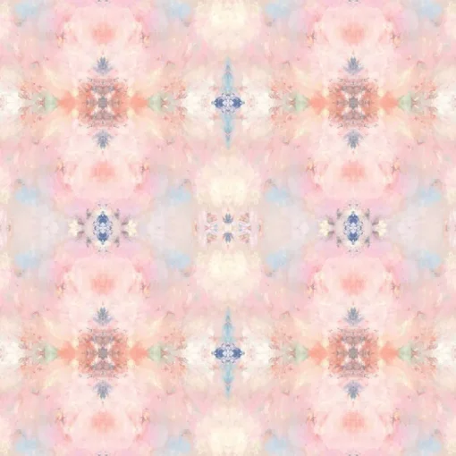Daisy Bennett West Boulevard Collection Kaleidoscope Wallpaper - Pink