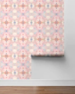 Daisy Bennett West Boulevard Collection Kaleidoscope Wallpaper - Pink
