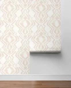 Daisy Bennett West Boulevard Collection Moirella Wallpaper - Blush