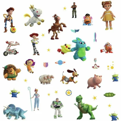 Disney Pixar Toy Story 4 Characters Peel & Stick Wall Decals