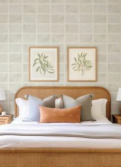 Drew & Jonathan Home Bronson Wallpaper - Ivory