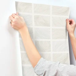 Drew & Jonathan Home Bronson Wallpaper - Ivory