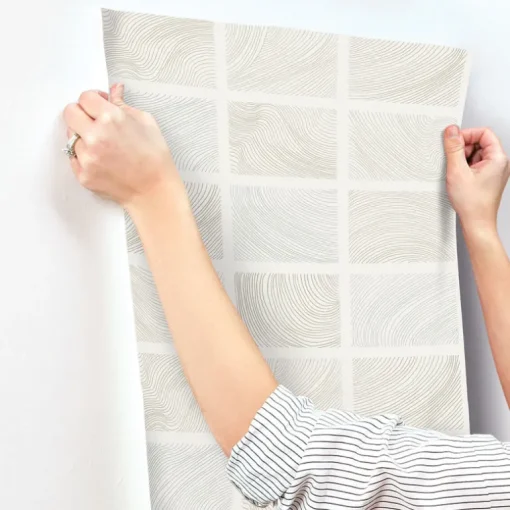 Drew & Jonathan Home Bronson Wallpaper - Ivory