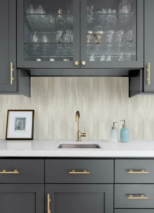 Drew & Jonathan Home Elysian Ikat Wallpaper - Sage