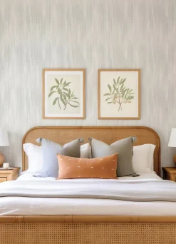 Drew & Jonathan Home Elysian Ikat Wallpaper - Stone