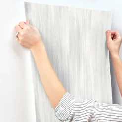 Drew & Jonathan Home Elysian Ikat Wallpaper - Stone