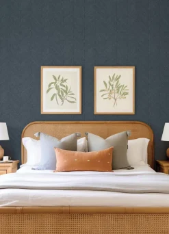 Drew & Jonathan Home Kallam Wallpaper - Indigo