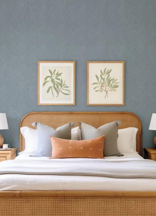 Drew & Jonathan Home Kallam Wallpaper - Light Blue