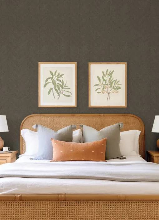 Drew & Jonathan Home Kallam Wallpaper - Chocolate