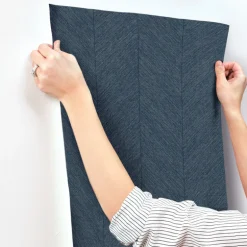 Drew & Jonathan Home Kallam Wallpaper - Indigo
