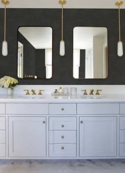 Drew & Jonathan Home Reid Wallpaper - Black