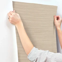 Drew & Jonathan Home Reynier Hemp Wallpaper - Wheat