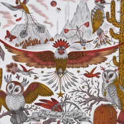 Emma J Shipley Wilderie Frontier Wallpaper - Gold