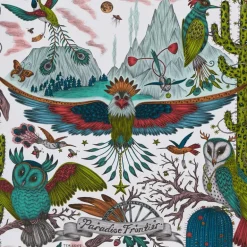 Emma J Shipley Wilderie Frontier Wallpaper - Green