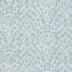 Emma J Shipley Wilderie Felis Wallpaper - Duck Eggs