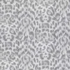 Emma J Shipley Wilderie Felis Wallpaper - Silver