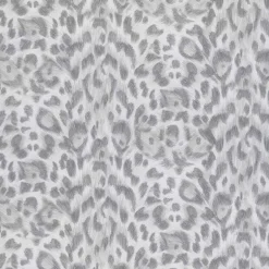 Emma J Shipley Wilderie Felis Wallpaper - Silver