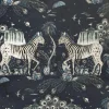 Emma J Shipley Wilderie Lost World Wallpaper - Navy